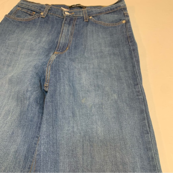 Dolls Kill GJG Denim High Rise Wide Leg Jeans Womens 11 - Picture 4 of 11